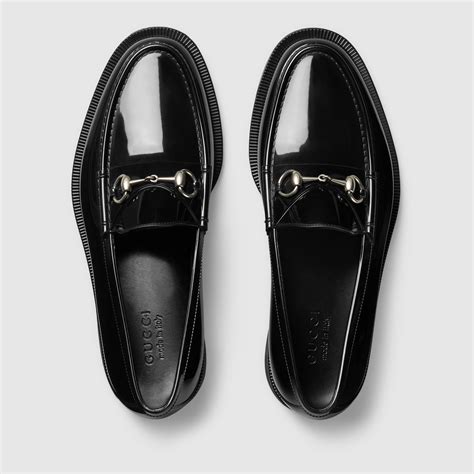 Gucci rubber loafers men